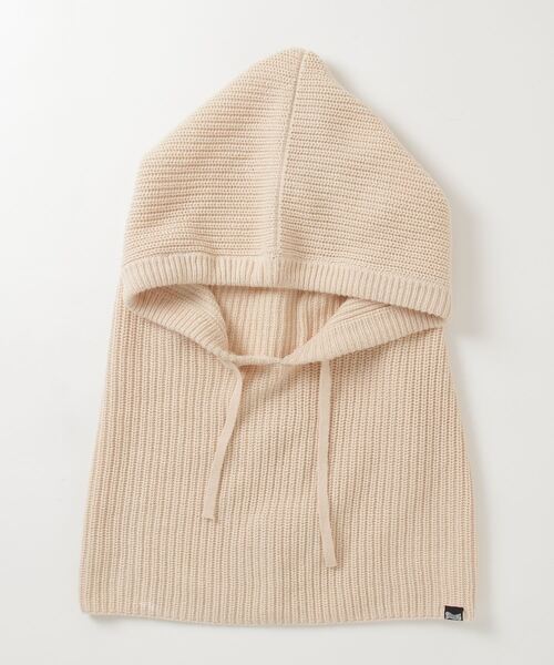 アールエヌエー編み帽子 RNA（アールエヌエー） ワンポイント帽子 - ベージュ レディース