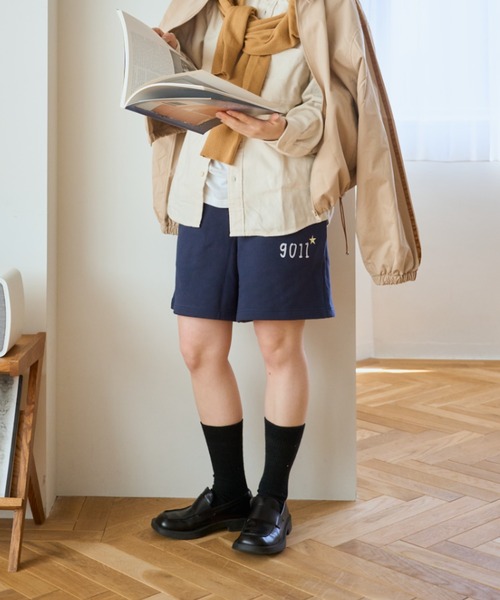 common gull products. パンツ NO.9011gull sweat half pants