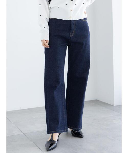 Te chichi（テチチ） パンツ ワイドシルエットデニムパンツ レディース