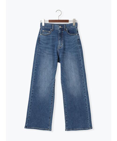 Te chichi（テチチ） パンツ ワイドシルエットデニムパンツ レディース