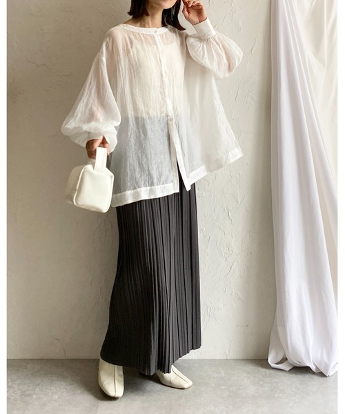 vintage プリーツ　ロング　スカート　ストレート プリーツロングSK|RETRO GIRL | RETRO GIRL ONLINE STORE レトロ