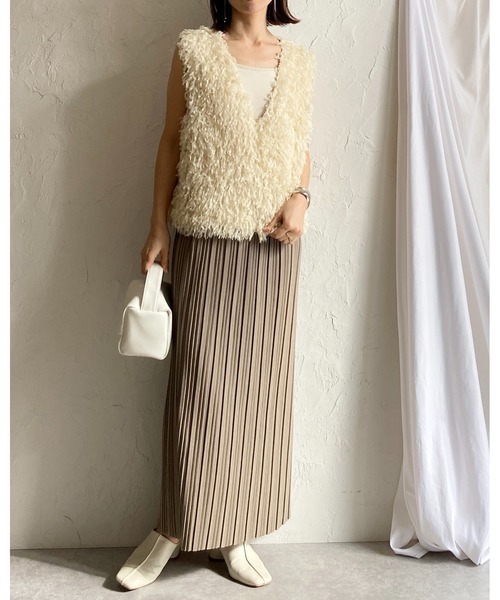 She's Closet スカート ストレートIラインハイウエストロング