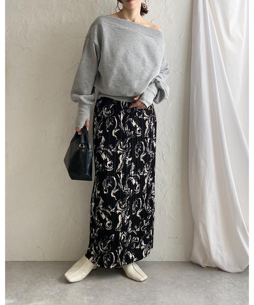 シルエット自慢のストレートシルエットスカート★Iライン 骨ストさん必見♡骨格を活かしたきれいめシルエットのIライン