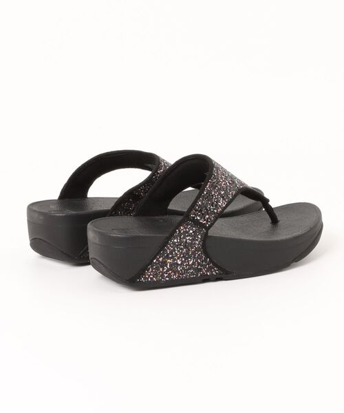 FitFlop（フィットフロップ） 厚底 サンダル LULU MULTI-TONAL GLITTER