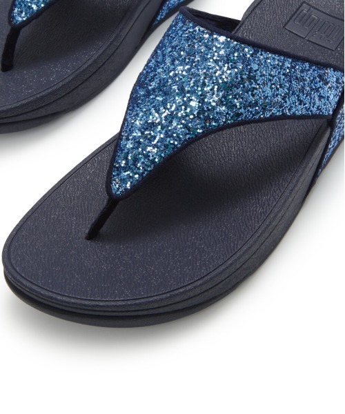 FitFlop（フィットフロップ） 厚底 サンダル LULU MULTI-TONAL GLITTER