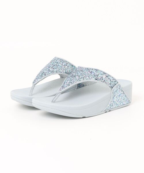 FitFlop（フィットフロップ） 厚底 サンダル LULU MULTI-TONAL GLITTER