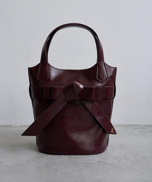 LANVIN オンブルーリボン エレガント トートバッグ 35707110-1.jpg