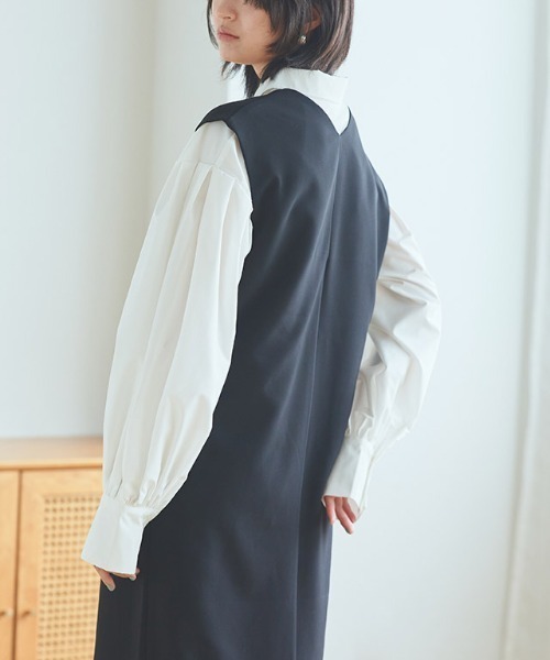 RASW ブラウス シャツ 「RASW」ボリュームスリーブオーバー