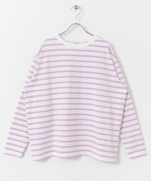 tシャツ 「WEB限定」ボーダーワイドプルオーバー レディース URBAN RESEARCH DOORS tシャツ ボーダーワイドプルオーバー
