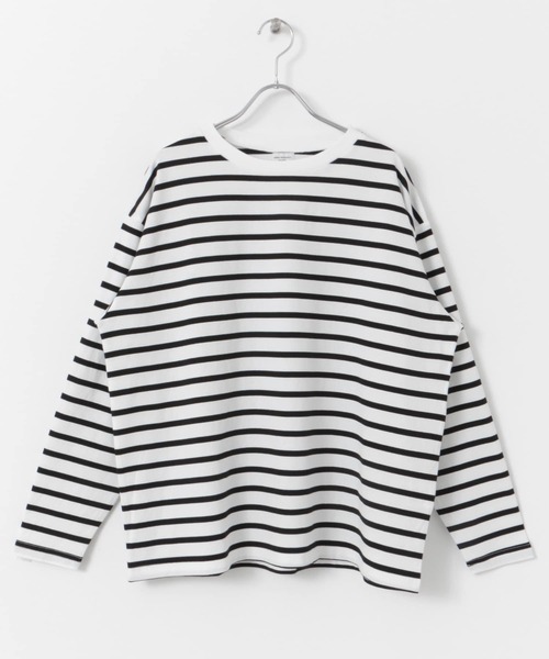 tシャツ 「WEB限定」ボーダーワイドプルオーバー レディース URBAN RESEARCH DOORS tシャツ ボーダーワイドプルオーバー
