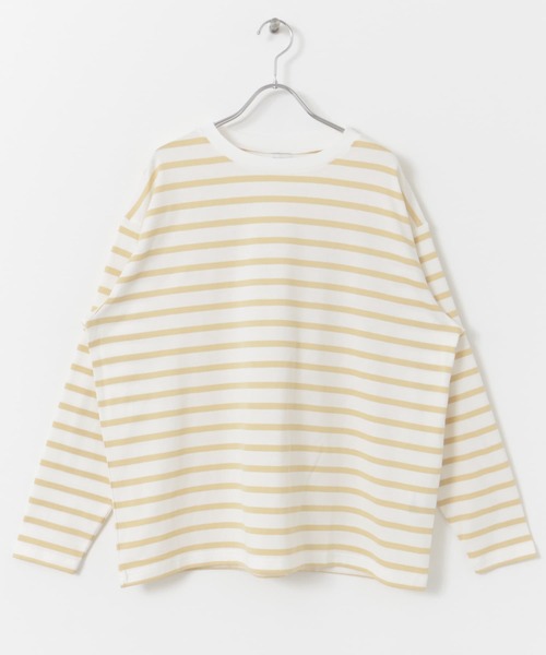 URBAN RESEARCH DOORS tシャツ ボーダーワイドプルオーバー