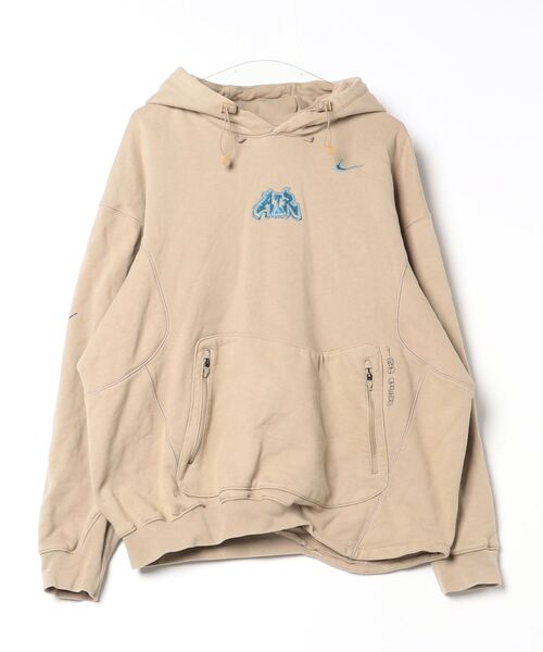 off white（オフホワイト） 刺繍プルオーバーパーカー「NIKEコラボ」 L 