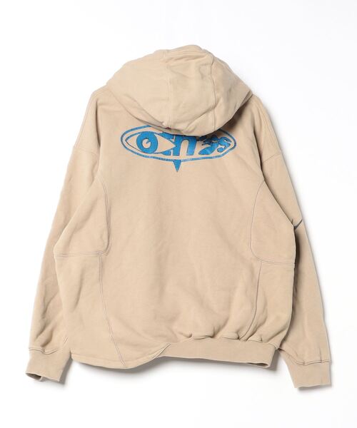 off white（オフホワイト） 刺繍プルオーバーパーカー「NIKEコラボ」 L 