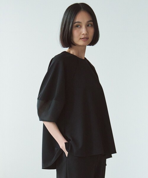ブラウス シャツ 「ストレッチ/UVケア」BEAUTY MOVE シアースリーブブラウス レディース ストレッチ/UVケア】BEAUTY MOVE シアースリーブブラウス