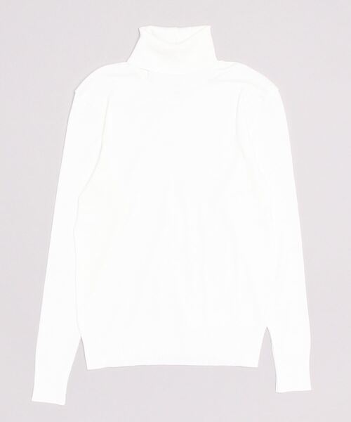 gicipi（ジチピ） タートルネックニット FREE ホワイト レディース