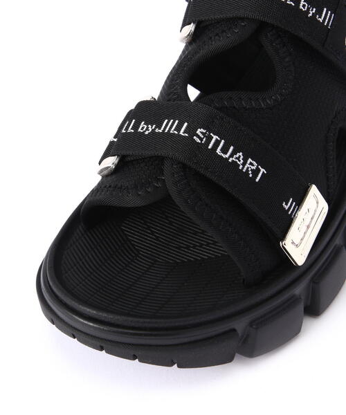 【シンプルデザイン♪】JILL by JILL STUART コラボサンダル JILL by STUART サンダル SHAKAコラボスポサン レディース