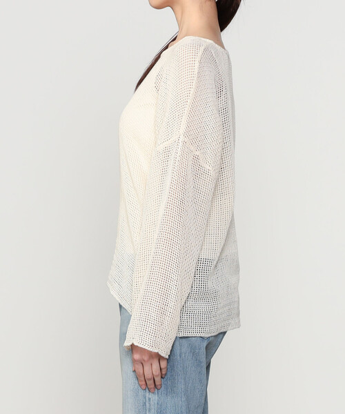ニット セーター elsa esturgie | コットン メッシュプルオーバー WOMEN レディース Bshop ニット セーター elsa esturgie | コットン メッシュプル