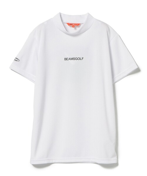 「BEAMS GOLF」 半袖カットソー MEDIUM ホワイト レディース BEAMS GOLF 「BEAMS GOLF」 半袖カットソー MEDIUM ホワイト