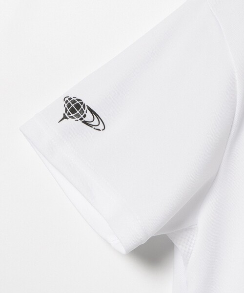 「BEAMS GOLF」 半袖カットソー MEDIUM ホワイト レディース BEAMS GOLF 「BEAMS GOLF」 半袖カットソー MEDIUM ホワイト