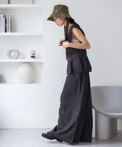 【夏の日差しよけに♪】 HERMES ボブハット 帽子 バケットハット HERMES(エルメス) ハット(レディース) - 海外