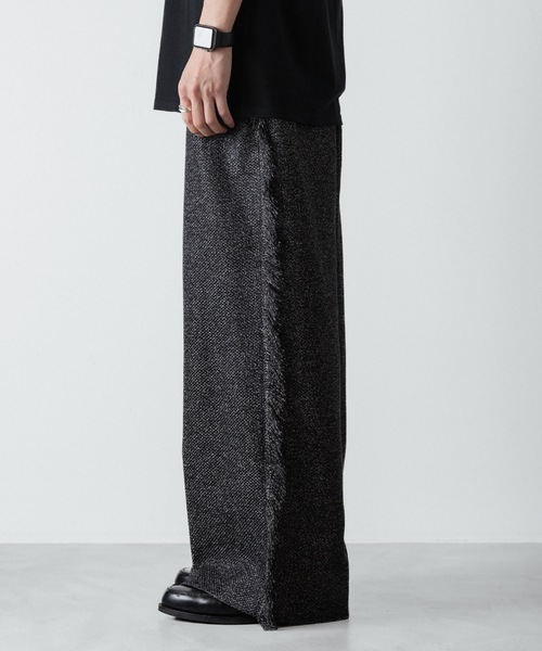 パンツ WIDE FRINGE PANTS メンズの画像