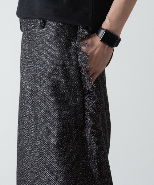 パンツ WIDE FRINGE PANTS メンズの画像