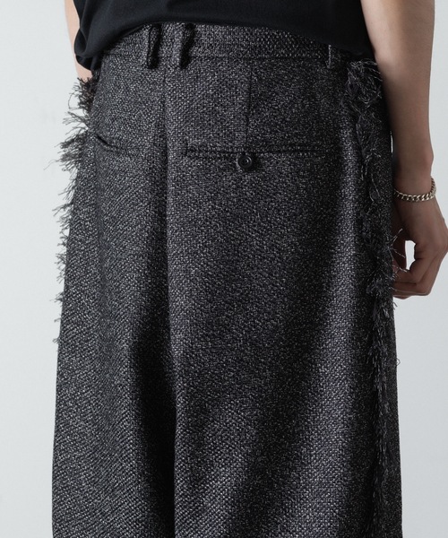 パンツ WIDE FRINGE PANTS メンズの画像