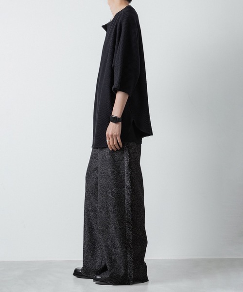 パンツ WIDE FRINGE PANTS メンズの画像