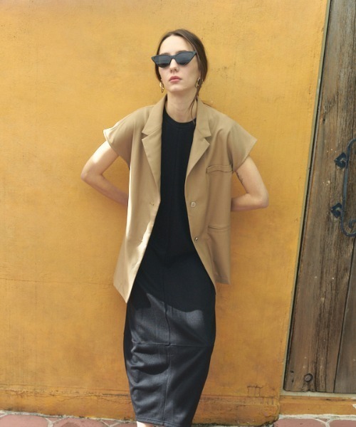 Muel Chic ベスト ジレ Urith tailored vest ウリステーラード