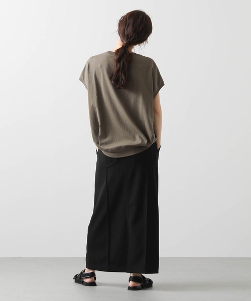 2025新作　新品　グレディブリリアン　ゼブラプリントコクーンフレンチスリーブ Gready Brilliant tシャツ ゼブラプリントコクーンフレンチ