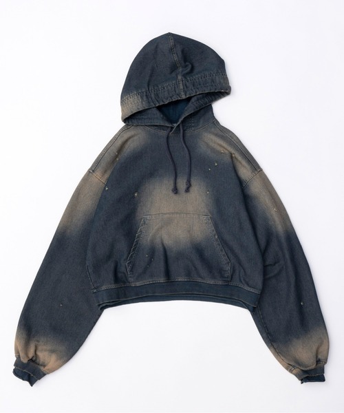 期間限定値下げ　MAISON SPECIAL メゾンスペシャル　プルオーバー UNISEX》Prime-Over Landscape Painting Crew Neck Knit