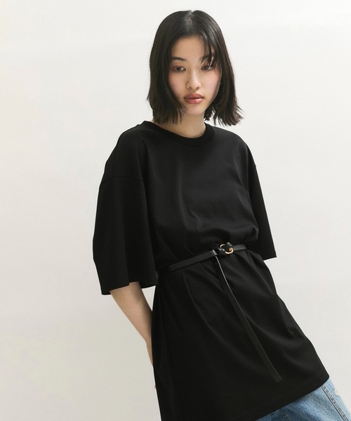 ADAM ET ROPE'（アダムエロペ） tシャツ 半袖 BIG TEE レディース
