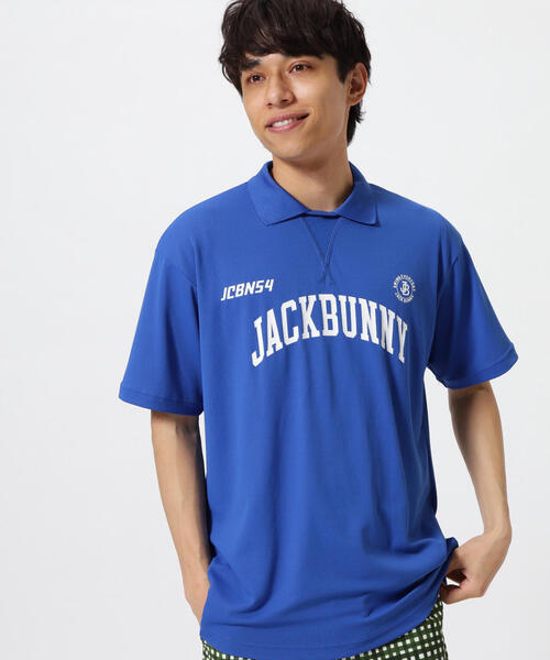 Jack Bunny!! ポロシャツ 「Jack Bunny!!」接触冷感メッシュ