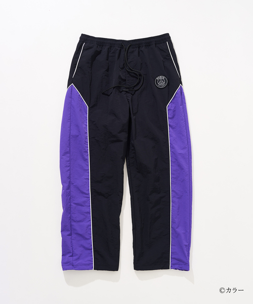 Jordan パリ・サンジェルマン パンツ 黒/紫 パンツ 「EVA*PSG」JP PIPING PANTS メンズ レディース : ZOZOTOWN