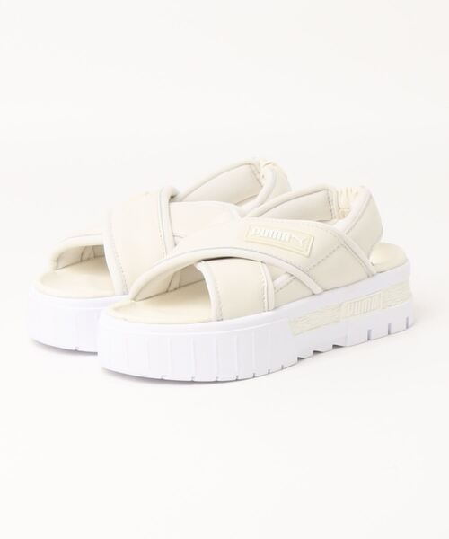 [PUMA] Flat сандалии 25.0cm оттенок белого прочее женский 
