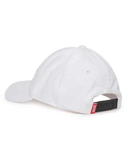 ディーゼル DIESEL 新品同様 ホワイト Dロゴ キャップ DIESEL（ディーゼル） キャップ メンズ レディース DIESEL A11356