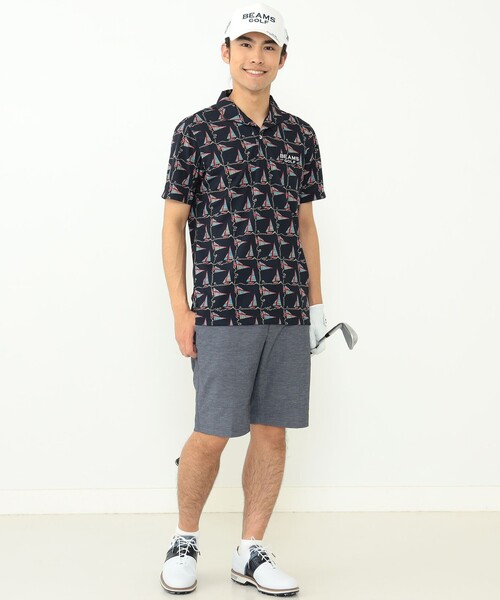 BEAMS GOLF 「BEAMS GOLF」 半袖Tシャツ SMALL ホワイト メンズ