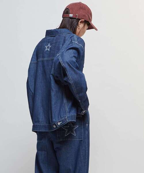 美品 CONVERSE TOKYO デニムジャケット CONVERSE TOKYO デニムジャケット gジャン 「限定展開」LIGHT