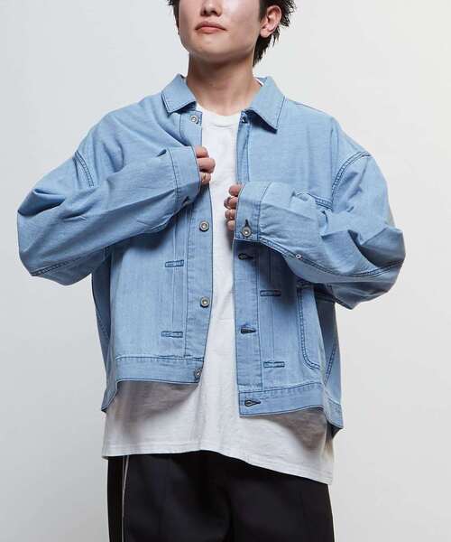 美品 CONVERSE TOKYO デニムジャケット KURO】DENIM JACKET LIGHT INDIGO｜CONVERSE TOKYO (コンバース