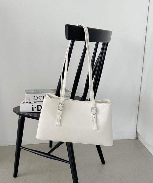 CLEA トートバッグ 「7色展開」ダブルハンドルスクエアバッグ