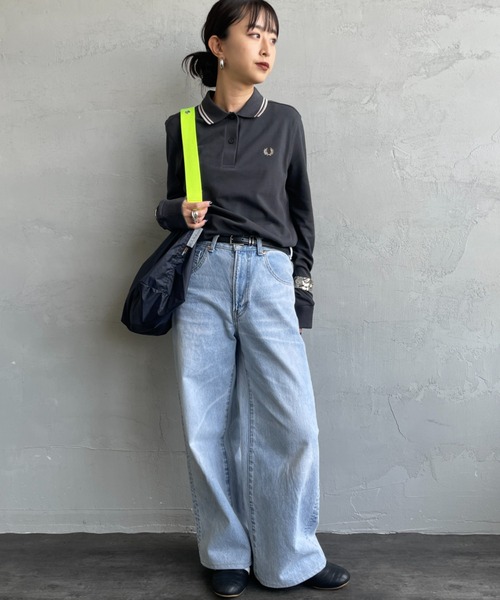 FRED PERRY（フレッドペリー） ポロシャツ ポロ ツインティップライン