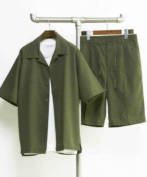 MEN'S MELROSE パンツ DOTAIRサッカー クリースステッチショートパンツ
