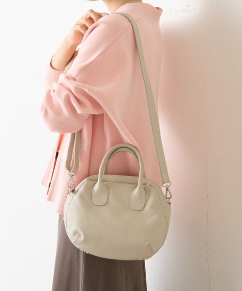 BEARDSLEY（ビアズリー） ボストンバッグ 「本革」ラウンドミニ