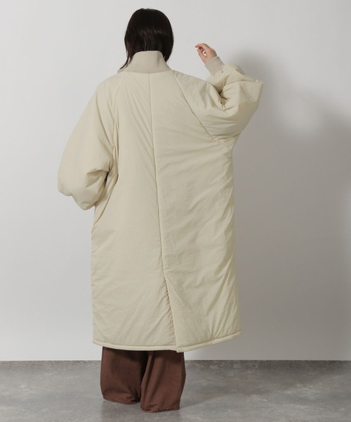 LAKOLE（ラコレ） ブルゾン アウター 中綿ラグランロングコート