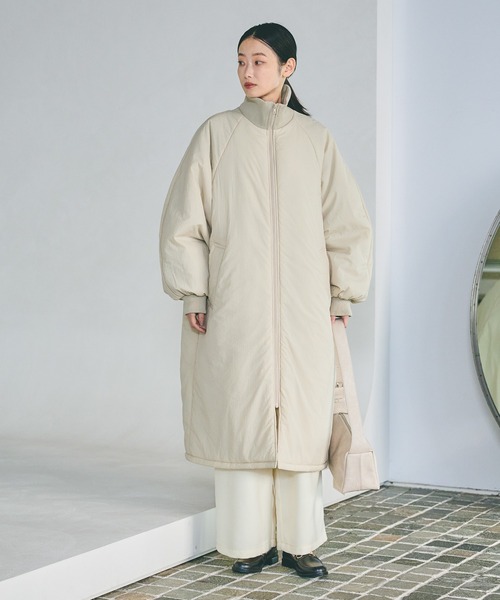 新品タグ付き未開封★ ラグランフロントロゴ ロングコート 楽天市場】ビッグシルエット スタンドカラー ラグランロングコート