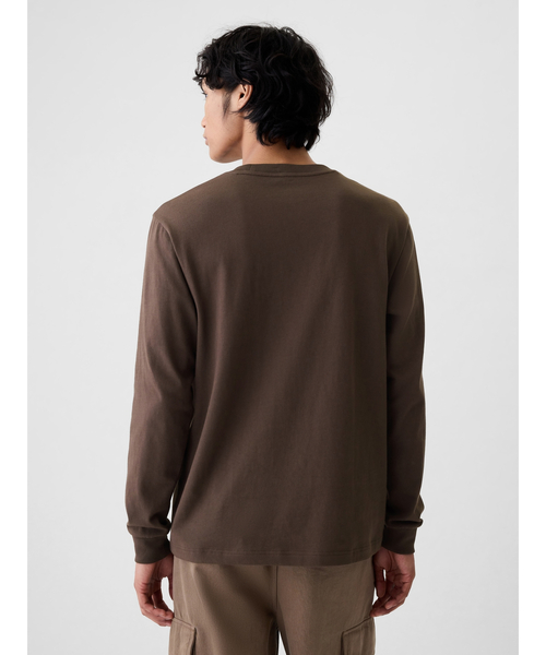 「GAP」 長(zhǎng)袖Tシャツ M ブルー メンズ