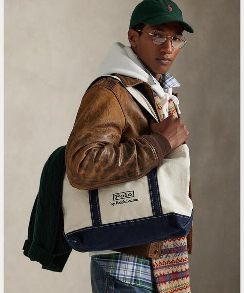 POLO RALPH LAUREN（ポロ・ラルフローレン） トートバッグ ロゴ