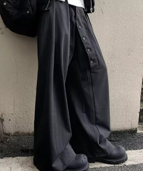 DEVICE（デバイス） スラックス ボタンフライ カーブ スラックス