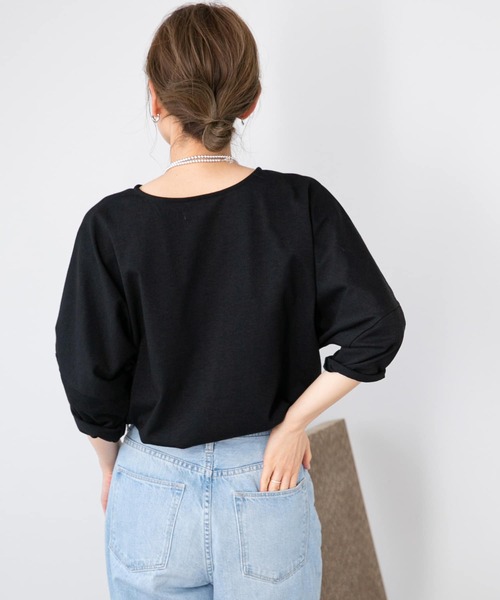 「URBAN RESEARCH Sonny Label」 ドルマンスリーブカットソー FREE ブルー レディース_画像5