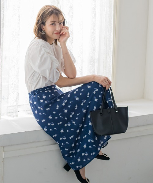 「ketty」 半袖ブラウス M ブルー レディース_画像5